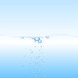 Water with bubbles Water with bubbles