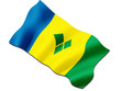 Flagge St. Vincent und die Grenadinen