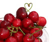 cerises dans barquette