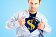 Concept image of Business Superhero