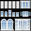 window and door vector window and door vector