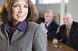 Foto: Portrait of business people smiling. Portrait of business people smiling.