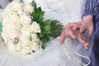 bride's hands bride's hands