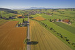 landschaft aus der vogelperspektive