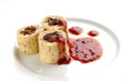 Traditional food from Great Britain named Spotted dick
