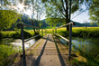 Brücke über den Bach