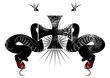 symbol schlange kreuz
