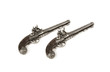 two old-fashioned guns