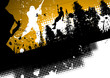 Mountaineering abstract background