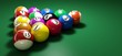 billiard balls widescreen