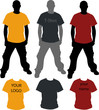 Vector T-shirt template