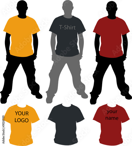 t shirt vector. Vector T-shirt template