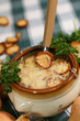 soupe à l'oignon