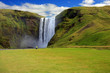 Skógarfoss waterfall, Iceland. Skógarfoss waterfall, Iceland.