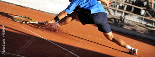Tennis slide