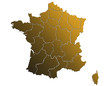 Carte France Golden Carte France Golden
