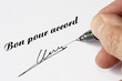 signature contrat