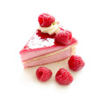 Raspberry cake
