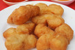 Photo: plate of asian style fried dough plate of asian style fried dough