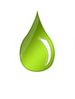 goutte d'eau écologique verte goutte d'eau écologique verte