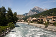 Vue sur l'Arc à Saint-Michel-de-Maurienne