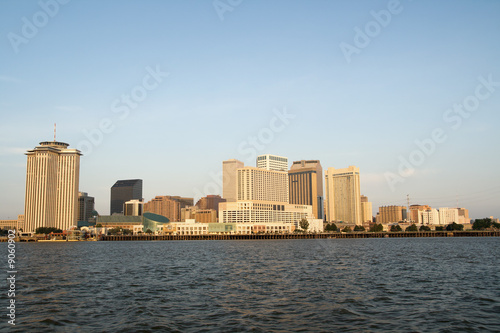 Photo: the skyline of New Orleans, Louisiana, just after sunrise the skyline of New Orleans, Louisiana, just after sunrise