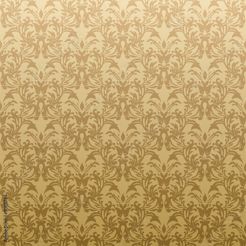golden wallpaper. wallpaper design in gold
