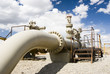 Gas pipeline in Wyoming