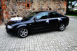 Black wedding car Black wedding car