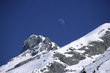 La Pointe Percée sous la Lune, depuis Les Confins La Pointe Percée sous la Lune, depuis Les Confins