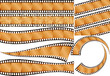 Set film tapes Аbstract elements