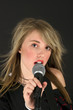 Singing rock star