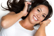 Smiling Music Girl