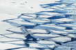Crushed ice floes in Antarctic pack ice