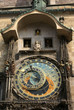 Prague Astronomical Clock - symbol of Prague - during stroke Prague Astronomical Clock - symbol of Prague - during stroke