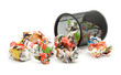 bin full of paper trash studio isolated bin full of paper trash studio isolated