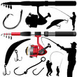 fishing vector