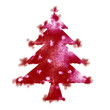 sapin rouge