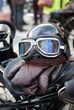 Motorrad-Detail - Pause - Helm