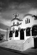 an orthodox church in the greek town of paralia