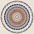 Colorful circular background