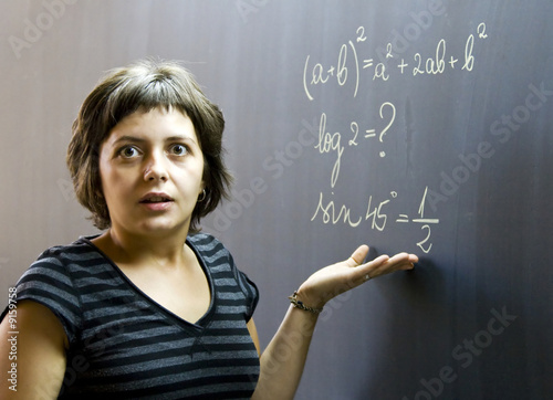 formulas on blackboard