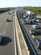 Bouchons sur l'autoroute