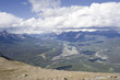Overlooking Jasper Town from Mount Whistler