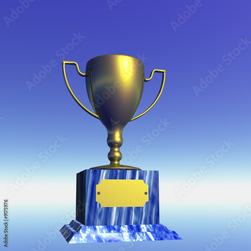 Illustration: Illustration of gold cup. Illustration of gold cup.