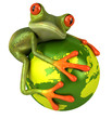Grenouille protège le monde