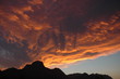 sonnenuntergang in  spanien