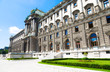 Hofburg building back side view. Vienna Austria.