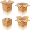 Cardboard boxes