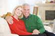 Mature Couple At Christmas